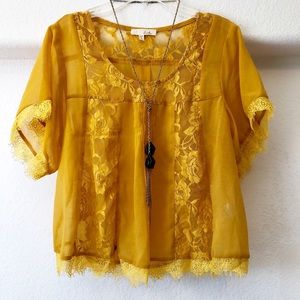 Lush Mustard Top 💛